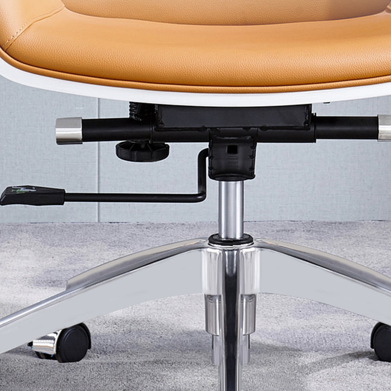 Contemporary Executive Ergonomic Chair Wheels High Back Management Chair