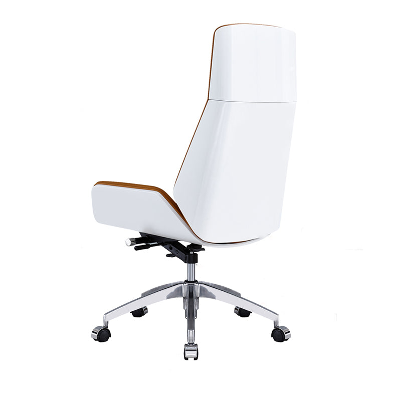 Contemporary Executive Ergonomic Chair Wheels High Back Management Chair