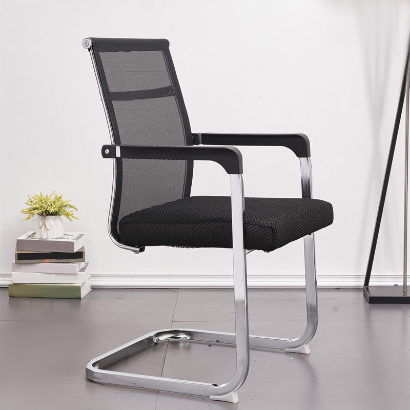 Ergonomic Mesh Desk Chair Fixed Arm Office Chair for Home Office