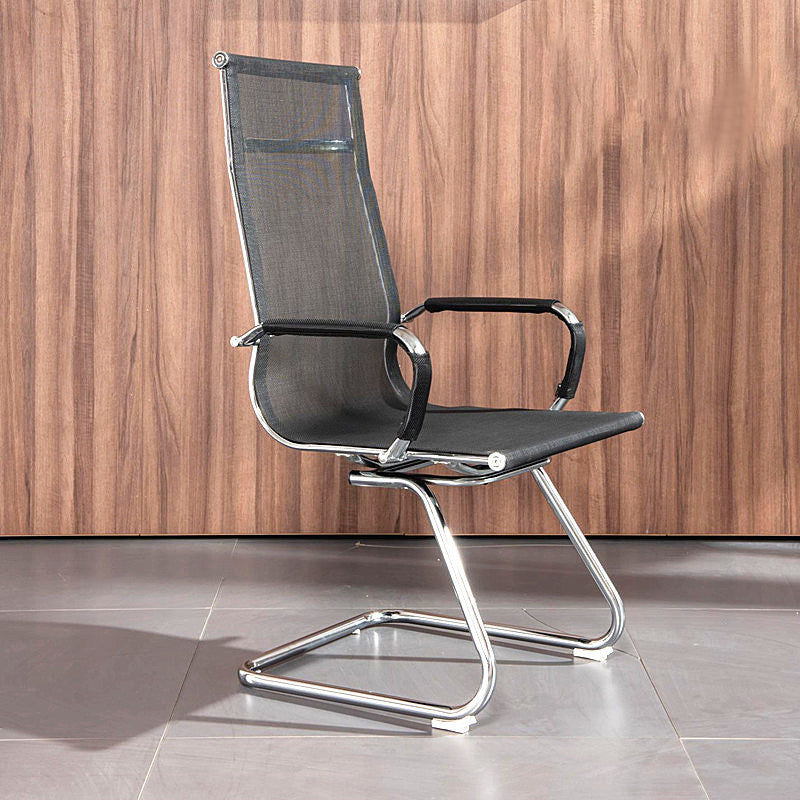 Ergonomic Mesh Desk Chair Fixed Arm Office Chair for Home Office