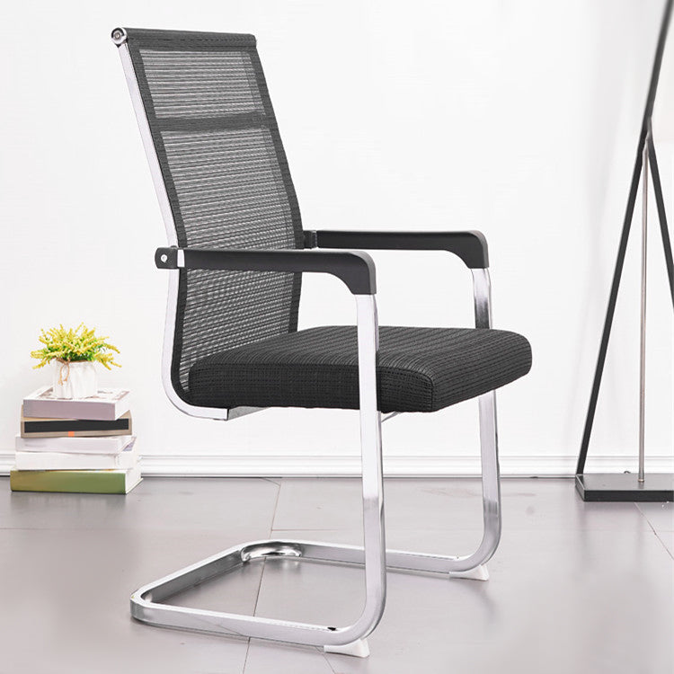 Ergonomic Mesh Desk Chair Fixed Arm Office Chair for Home Office