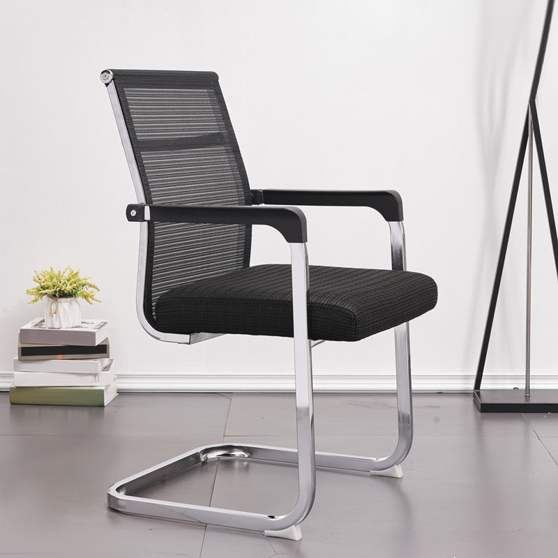 Ergonomic Mesh Desk Chair Fixed Arm Office Chair for Home Office