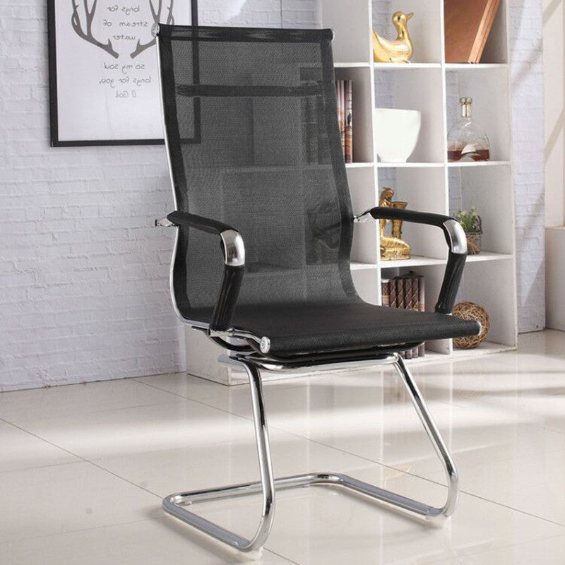 Ergonomic Mesh Desk Chair Fixed Arm Office Chair for Home Office