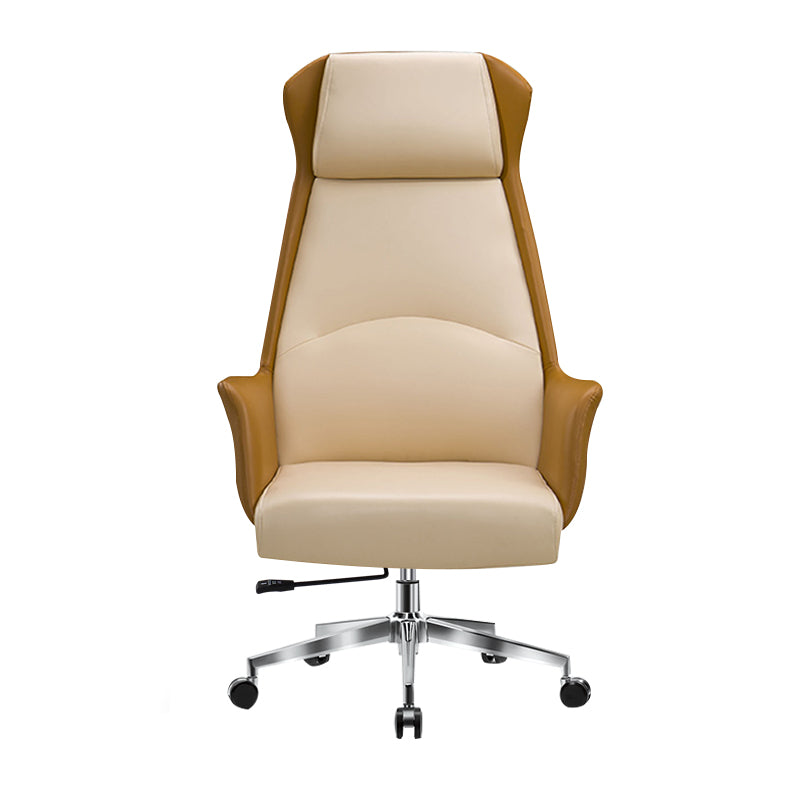 Modern Leather Executive Chair Ergonomic High Back Office Chair