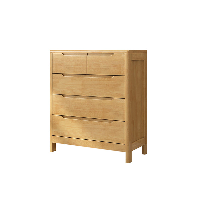 16" D Storage Chest Bedroom Solid Wood Storage Chest Dresser with Drawers