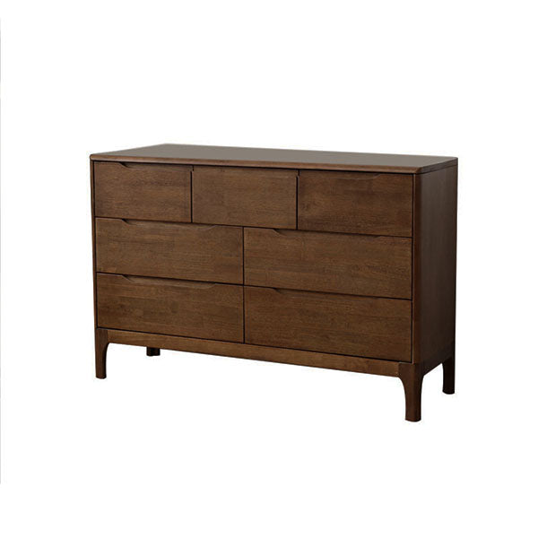 16" D Storage Chest Bedroom Solid Wood Storage Chest Dresser with Drawers