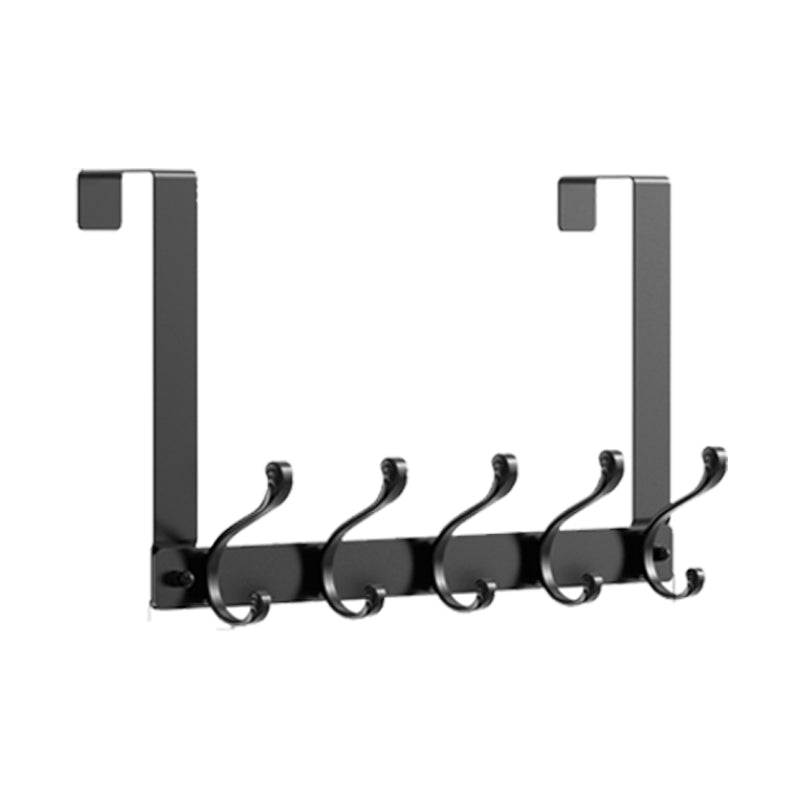 Entryway Kit Coat Hanger Metal Wall Mounted Solid Color Coat Rack