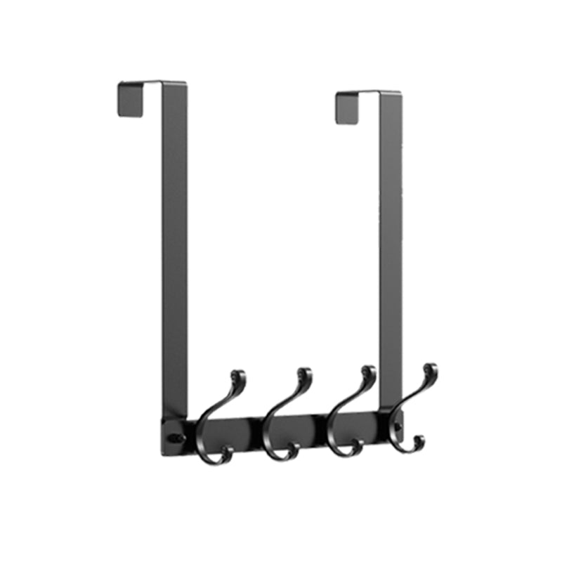 Entryway Kit Coat Hanger Metal Wall Mounted Solid Color Coat Rack