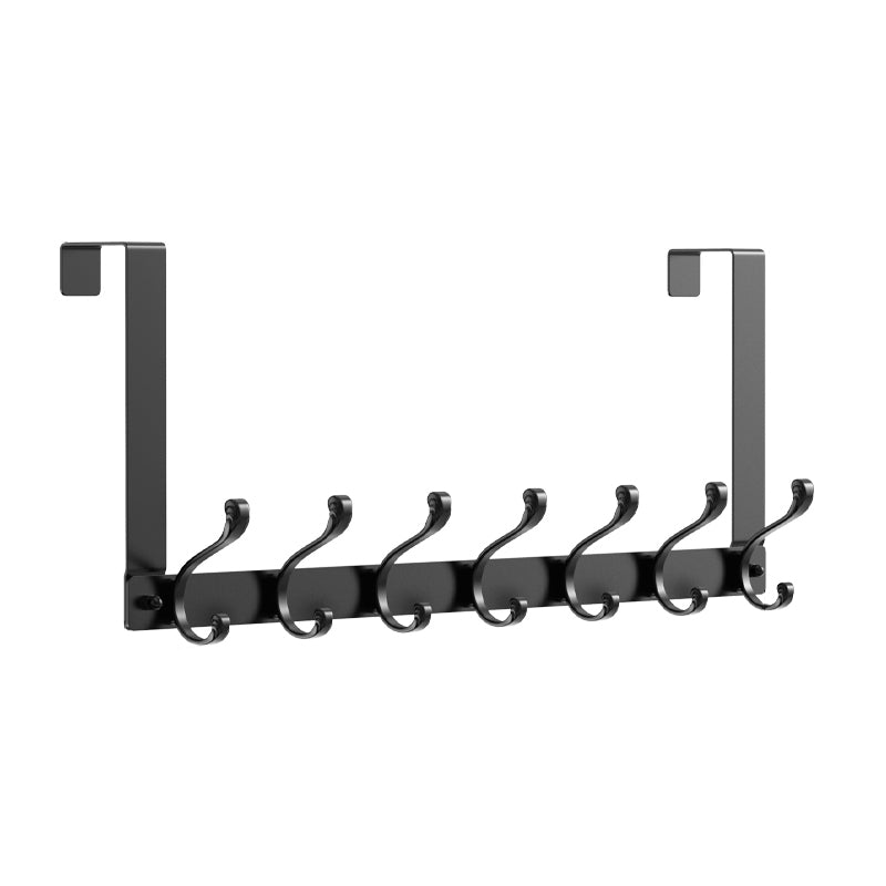 Entryway Kit Coat Hanger Metal Wall Mounted Solid Color Coat Rack