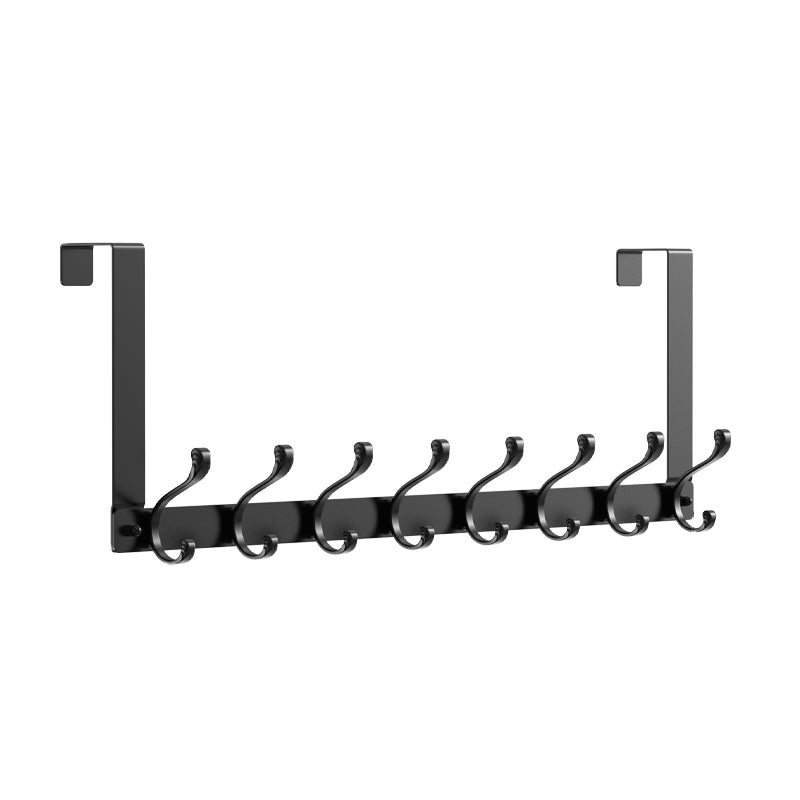 Entryway Kit Coat Hanger Metal Wall Mounted Solid Color Coat Rack