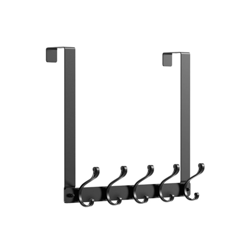 Entryway Kit Coat Hanger Metal Wall Mounted Solid Color Coat Rack