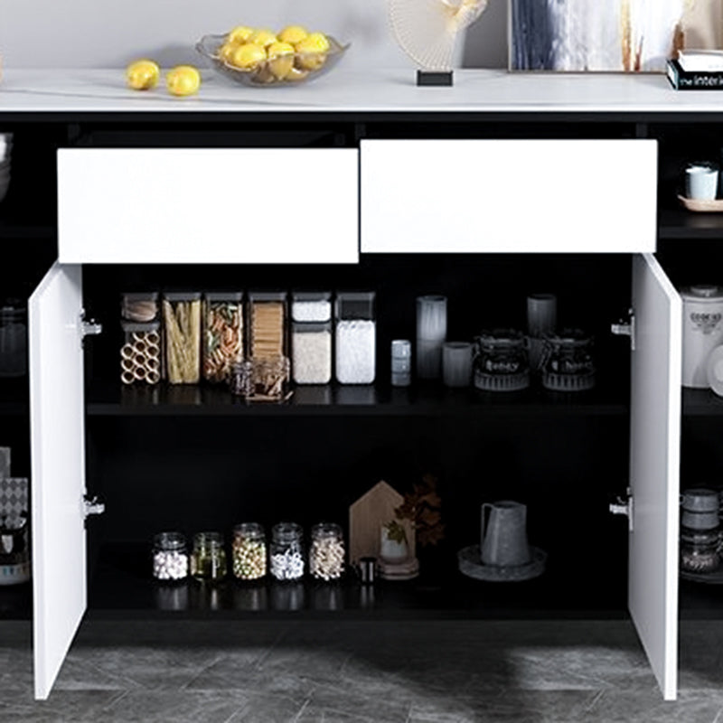 Modern Style Buffet Sideboard Door and Drawer Sideboard for Kitchen