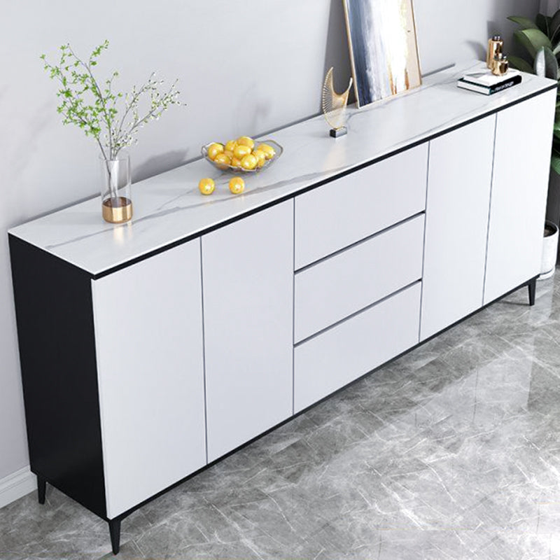 Modern Style Buffet Sideboard Door and Drawer Sideboard for Kitchen