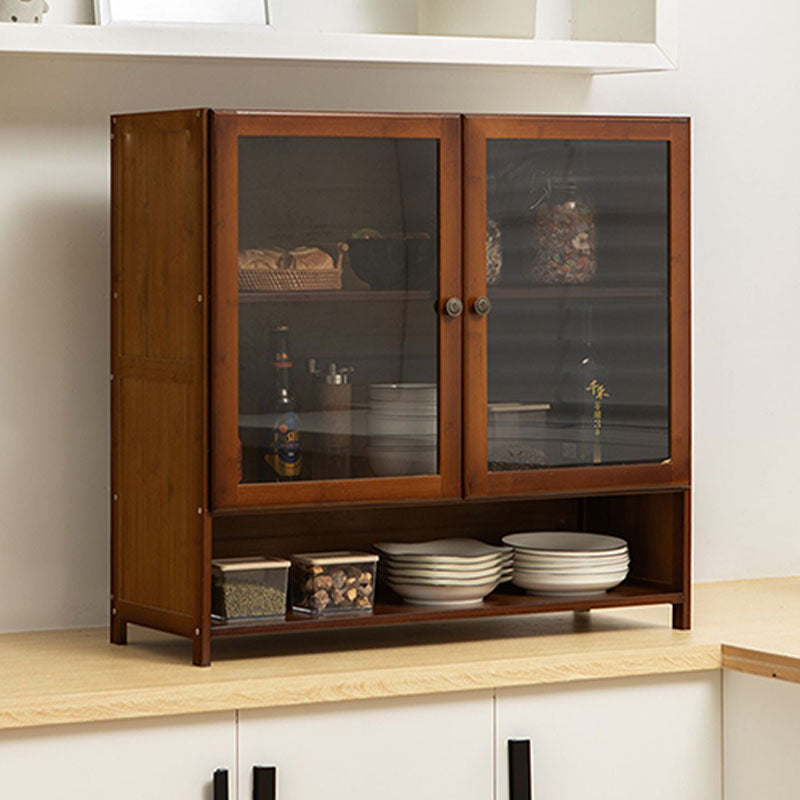 Contemporary Side Board Engineered Wood Sideboard with Door for Kitchen