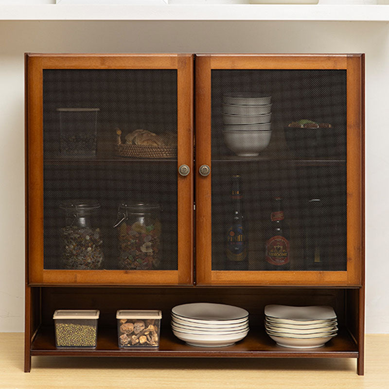 Contemporary Side Board Engineered Wood Sideboard with Door for Kitchen