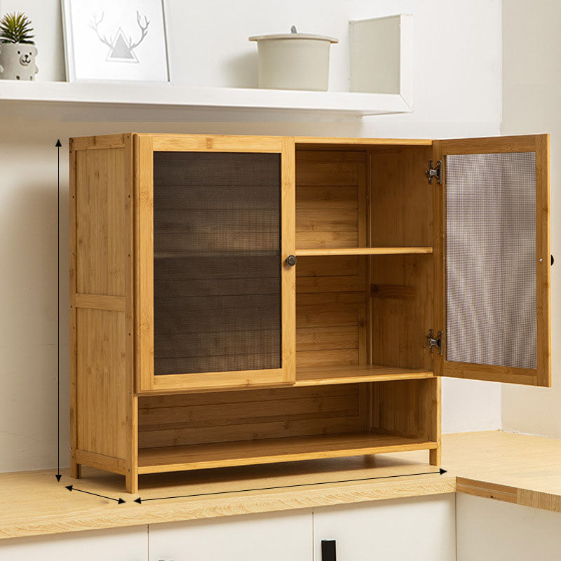 Contemporary Side Board Engineered Wood Sideboard with Door for Kitchen