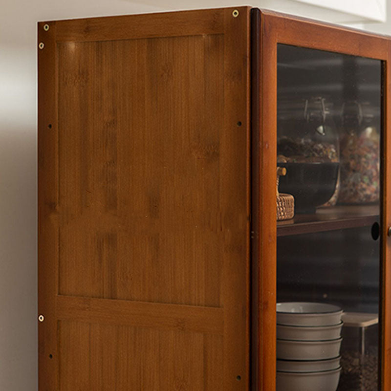 Contemporary Side Board Engineered Wood Sideboard with Door for Kitchen