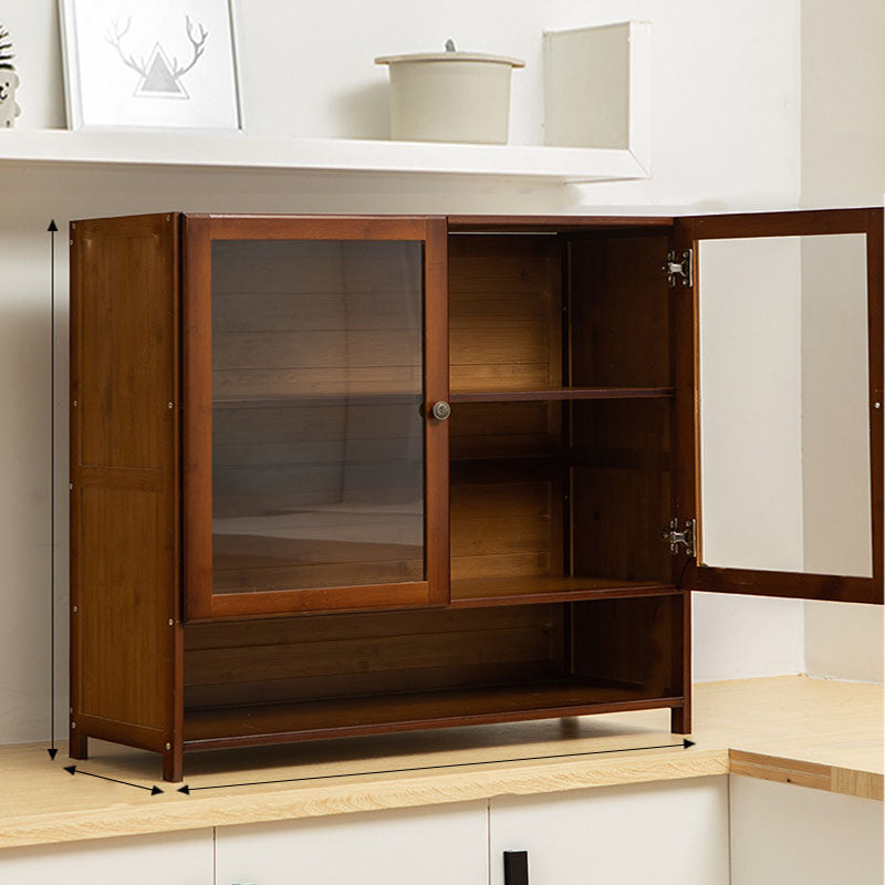 Contemporary Side Board Engineered Wood Sideboard with Door for Kitchen