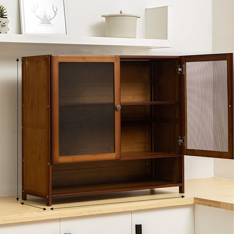 Contemporary Side Board Engineered Wood Sideboard with Door for Kitchen