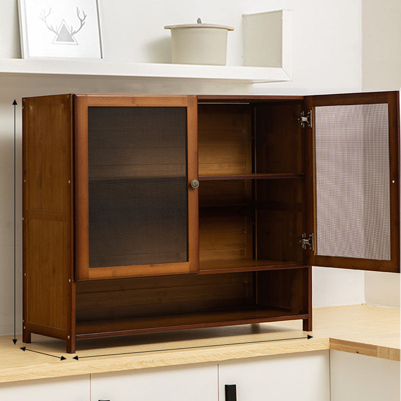 Contemporary Side Board Engineered Wood Sideboard with Door for Kitchen