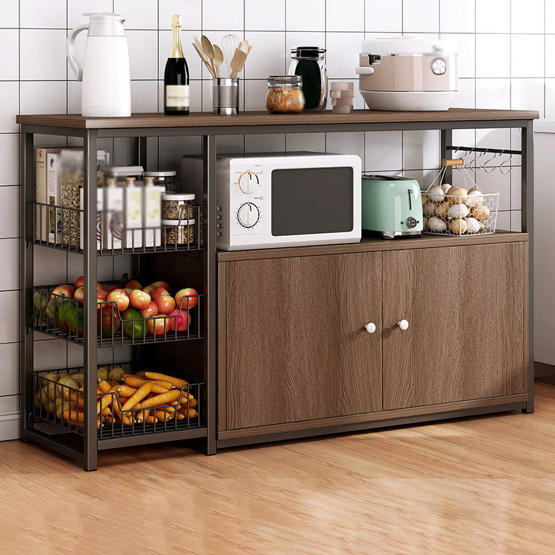 Modern Style Sideboard Metal Open Storage Sideboard  for Kitchen Dining Room