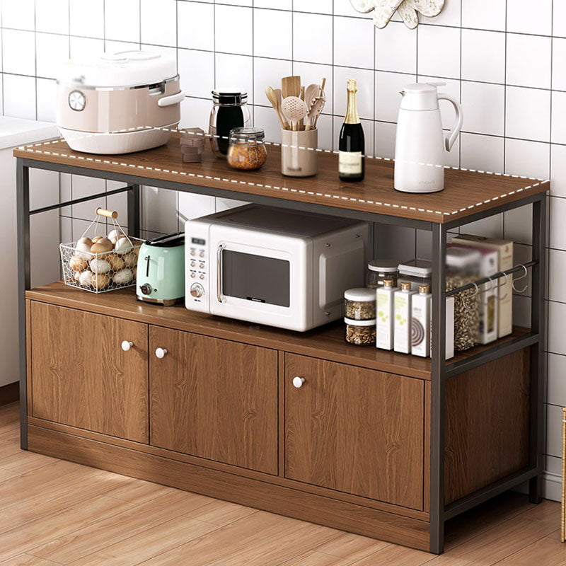 Modern Style Sideboard Metal Open Storage Sideboard  for Kitchen Dining Room