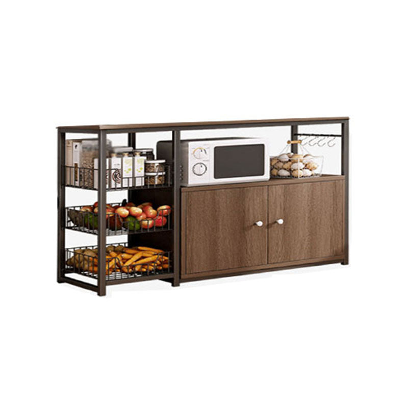 Modern Style Sideboard Metal Open Storage Sideboard  for Kitchen Dining Room