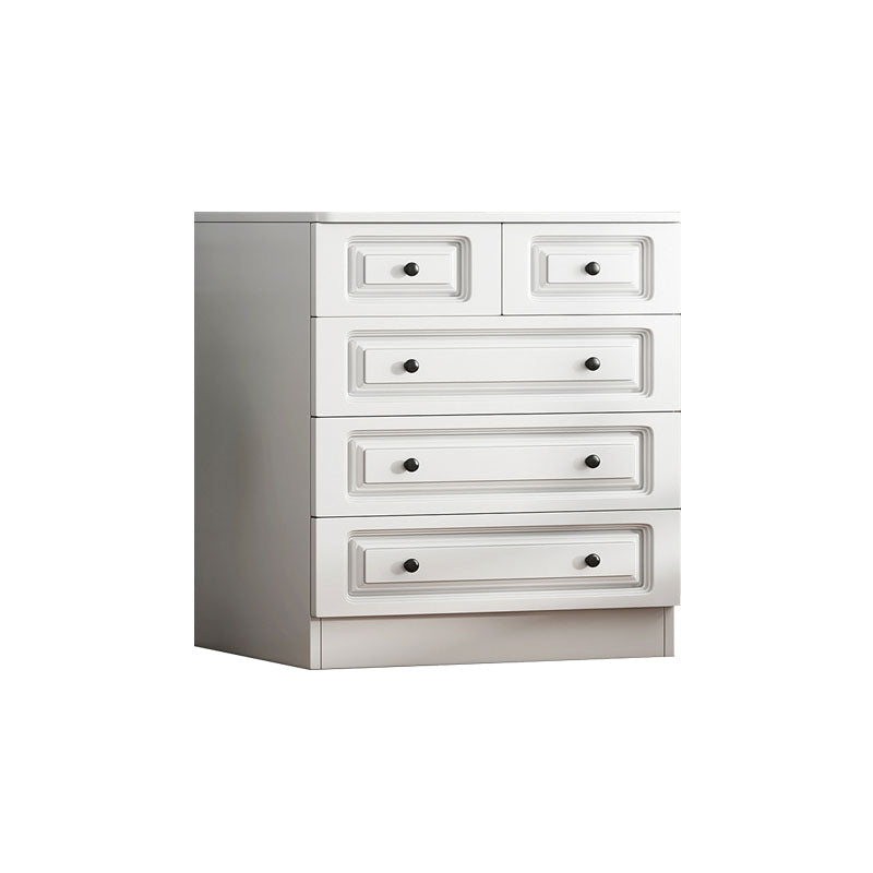 15 " D White Storage Chest Modern Bedroom Storage Chest Dresser with Drawers