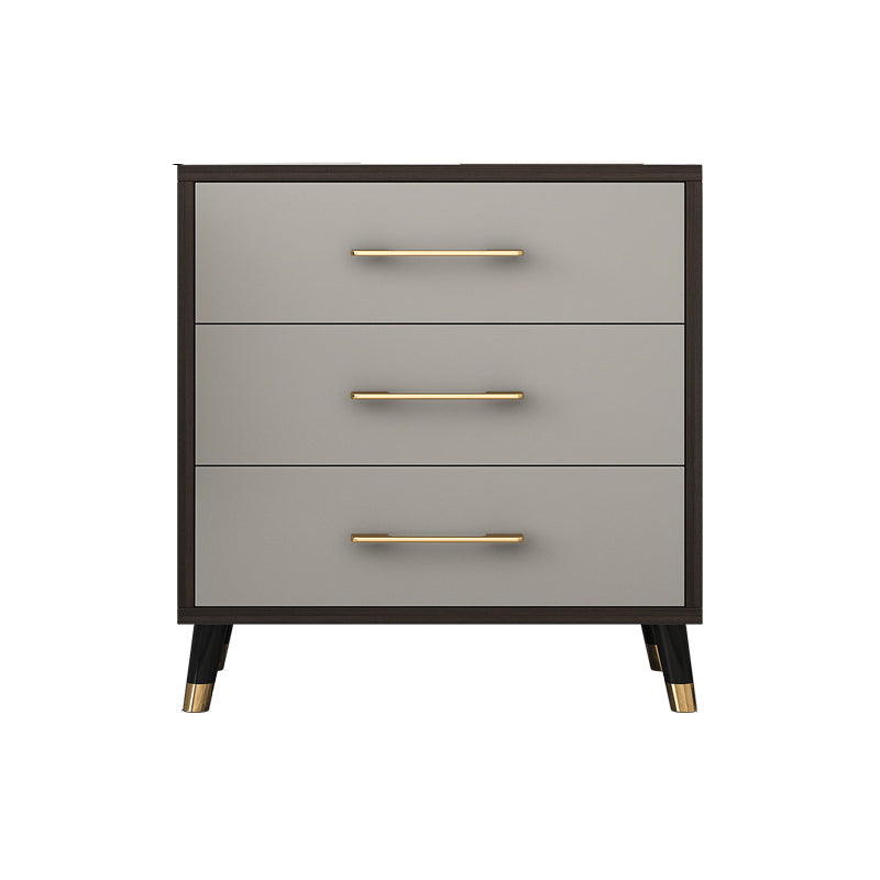 Classic Glam Bedroom Storage Chest Soft-Close Drawers Wood Dresser