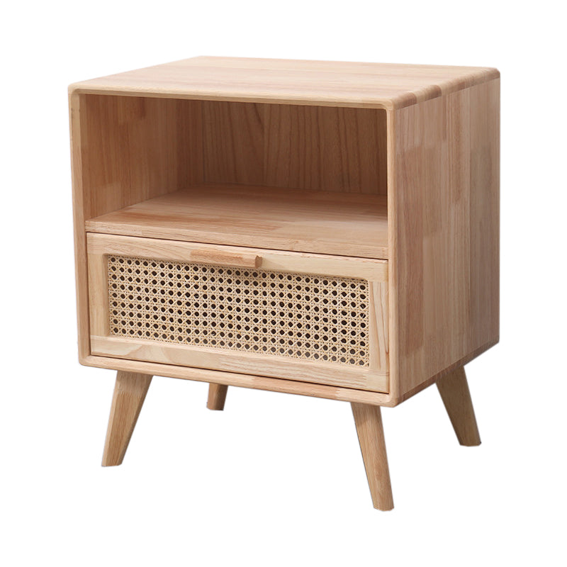 Contemporary Natural Storage Chest Soft-Close Drawers Wood Chest