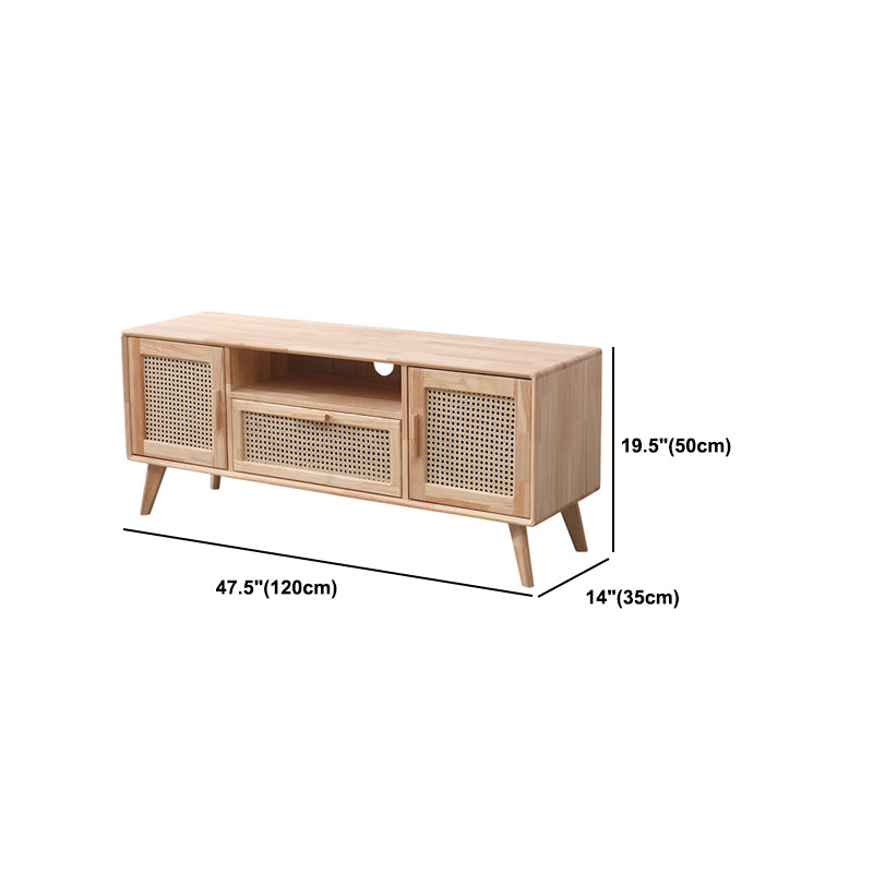 Contemporary Natural Storage Chest Soft-Close Drawers Wood Chest