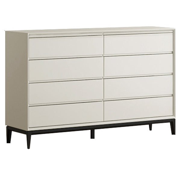 Wood Top Chest Light Grey/White/Beige Chest with Drawers for Bedroom