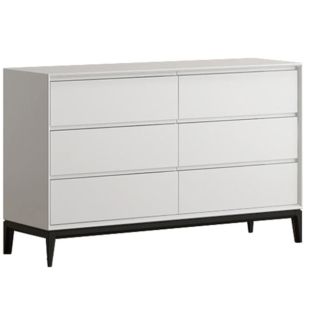 Wood Top Chest Light Grey/White/Beige Chest with Drawers for Bedroom