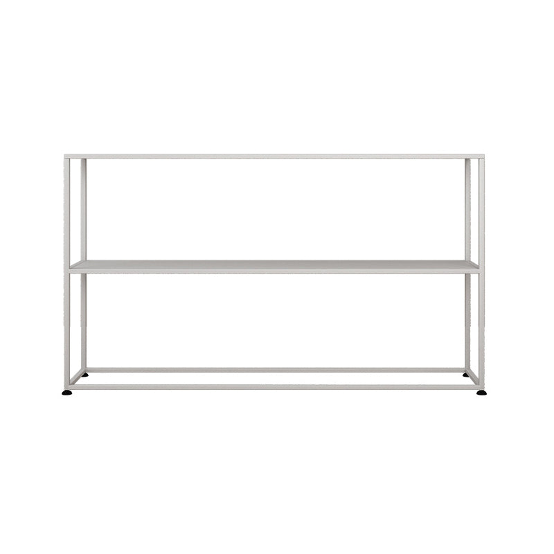 Modern Iron Console Table Rectangle Storage Frame 1-shelf Console Sofa Table