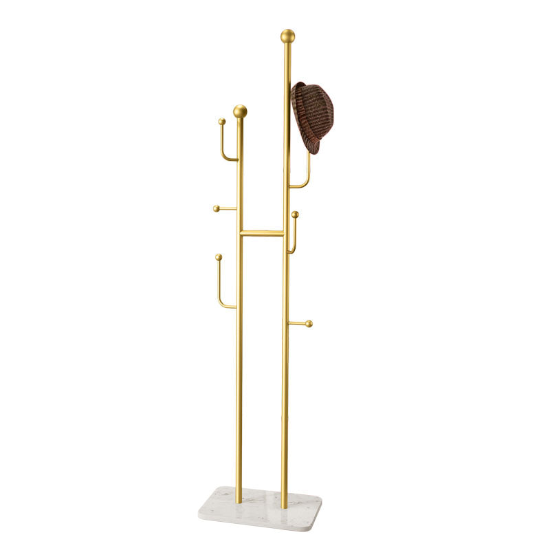 Glam Coat Hanger Metal No Distressing Free Standing Coat Rack