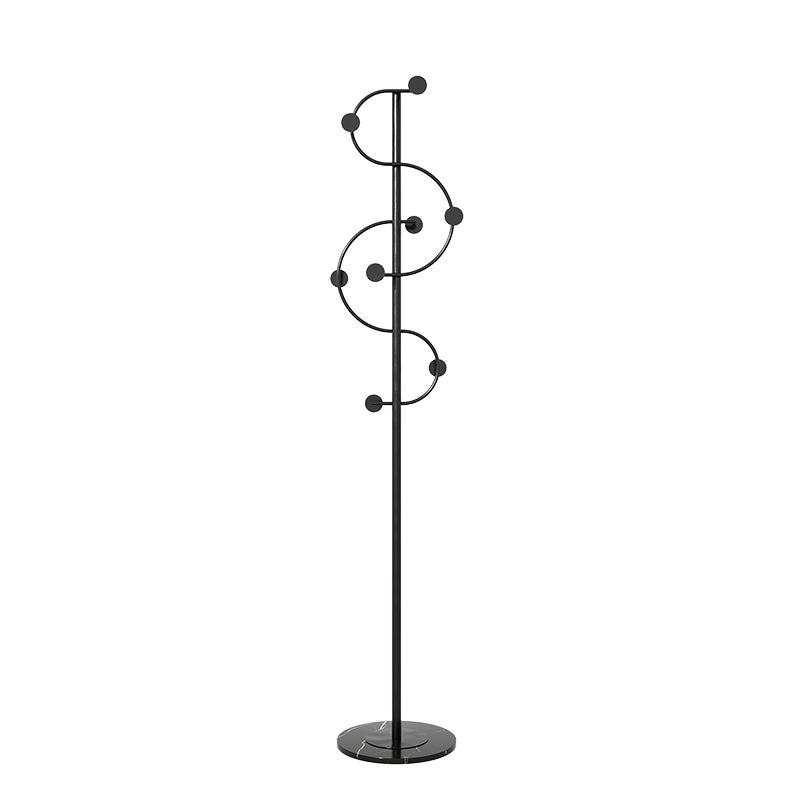 Designer Gorgeous Metal Coat Rack Free Standing Coat Rack in Living Room