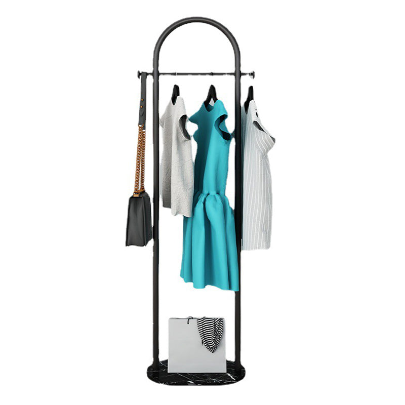 Modern Metal Hall Tree Hanging Rail Coat Hanger Entryway Kit