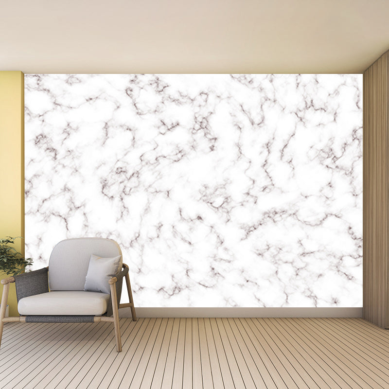 Illustration Stain Resistant Mural Wallpaper Marbling Indoor Wall Mural