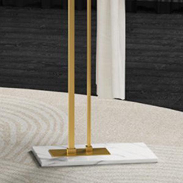 Modern Marble Free Standing Gorgeous Metal Coat Rack for Living Room