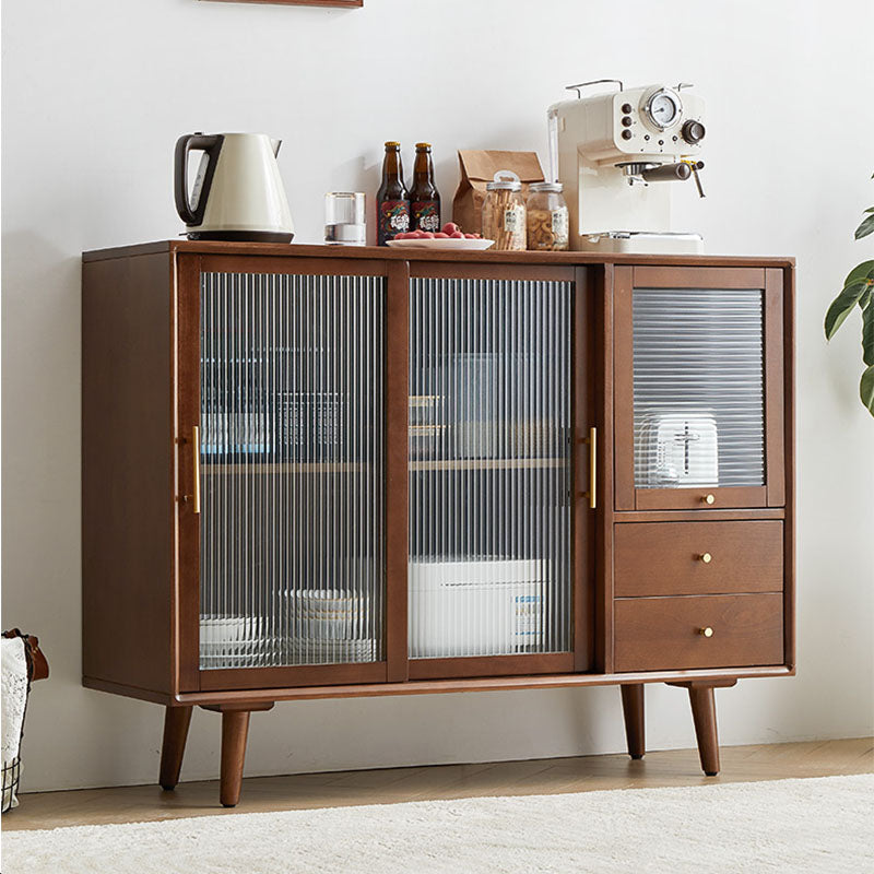 Contemporary Style Side Board Wood Sideboard for Dining Room