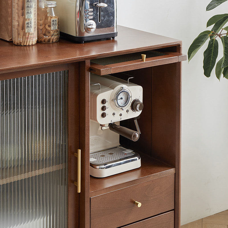 Contemporary Style Side Board Wood Sideboard for Dining Room