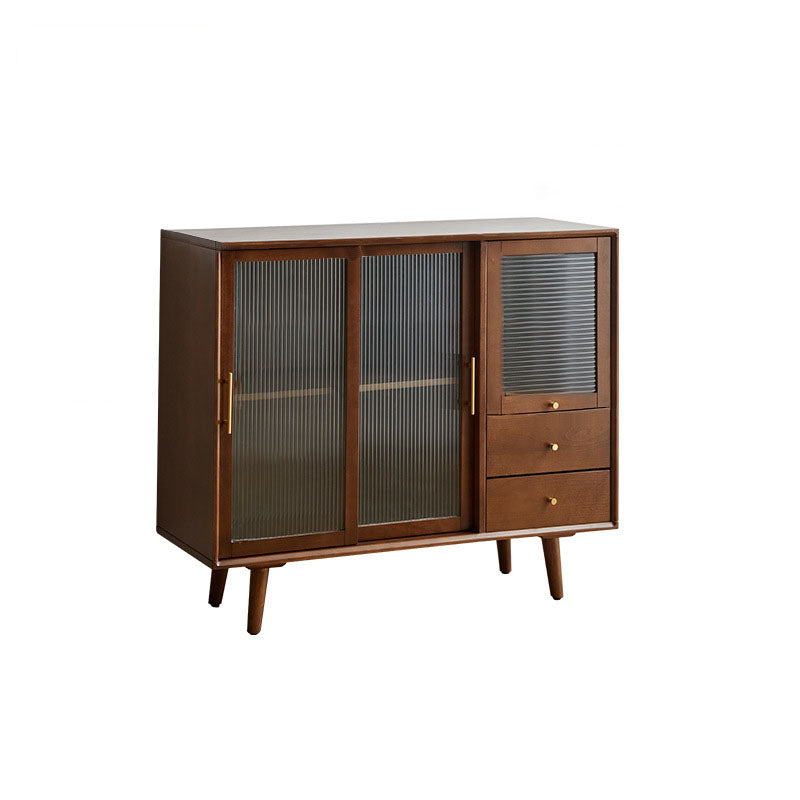 Contemporary Style Side Board Wood Sideboard for Dining Room