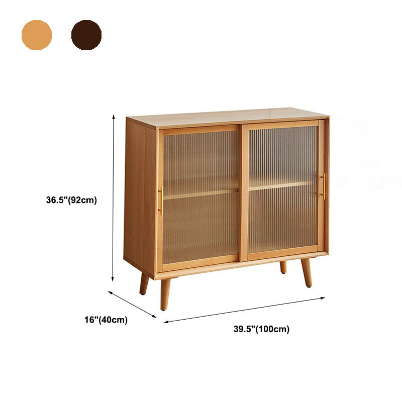 Contemporary Style Side Board Wood Sideboard for Dining Room