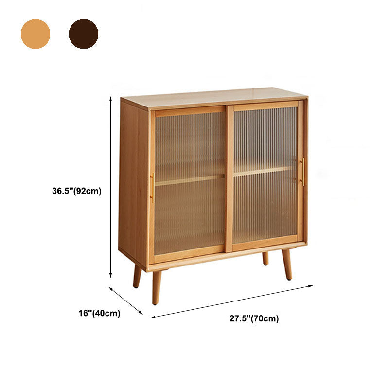 Contemporary Style Side Board Wood Sideboard for Dining Room