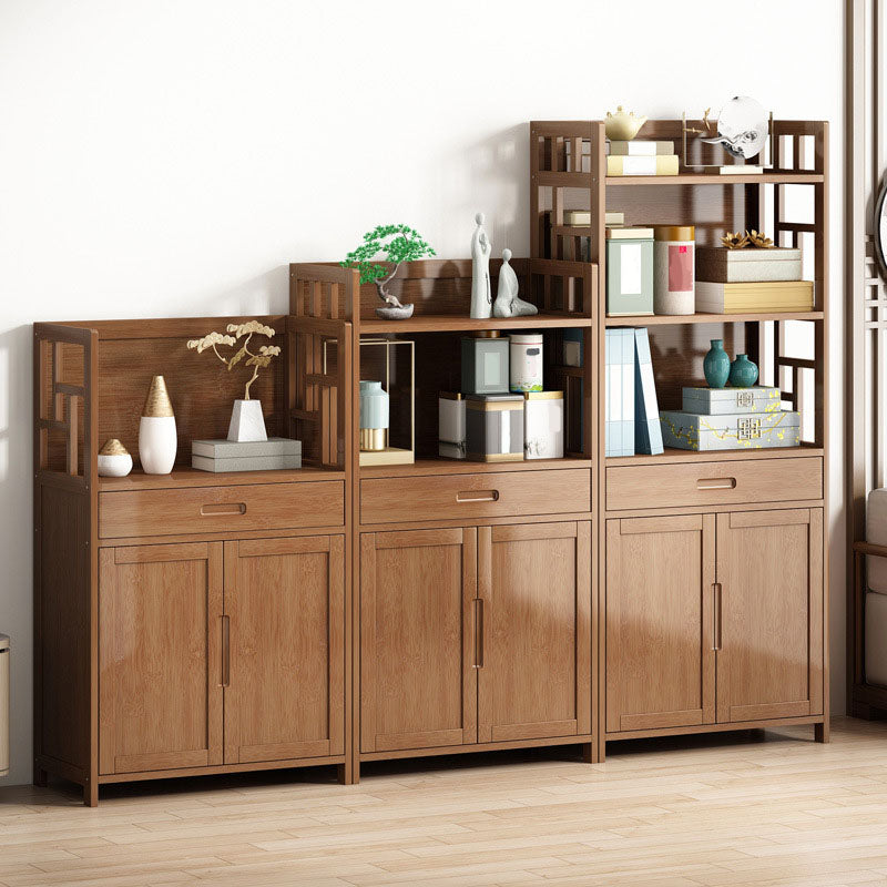 Contemporary Side Board Engineered Wood with Door Sideboard for Dining Room