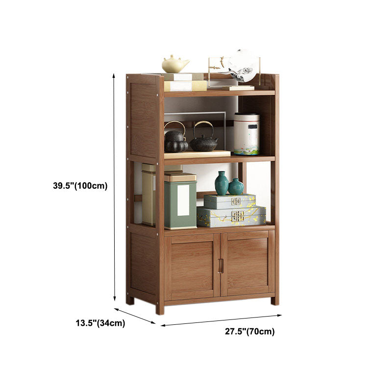 Contemporary Side Board Engineered Wood with Door Sideboard for Dining Room