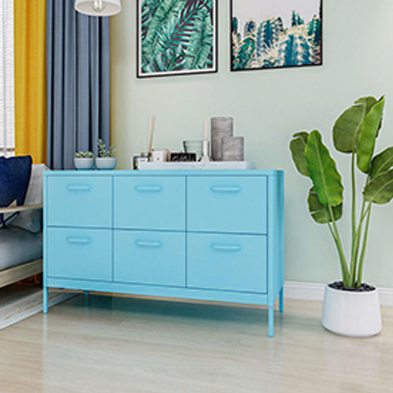 Contemporary Style Side Board Metal Sideboard for Dining Room