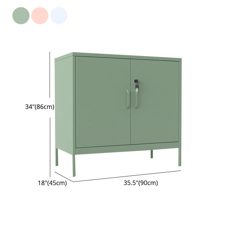 Contemporary Style Side Board Metal Sideboard for Dining Room