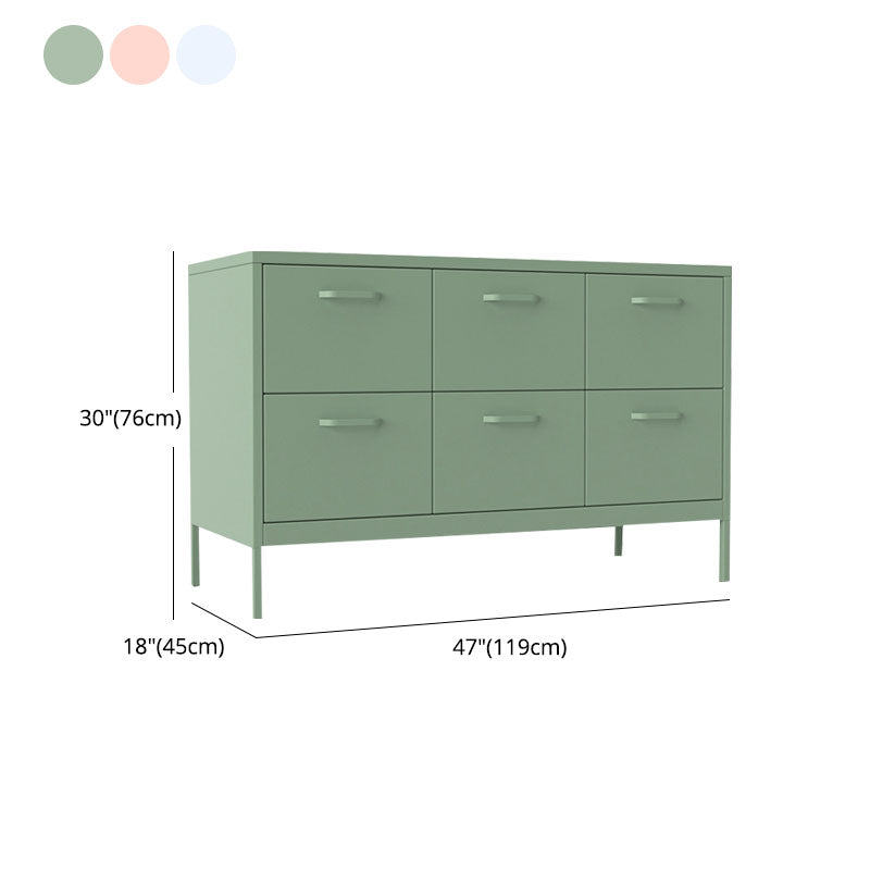 Contemporary Style Side Board Metal Sideboard for Dining Room