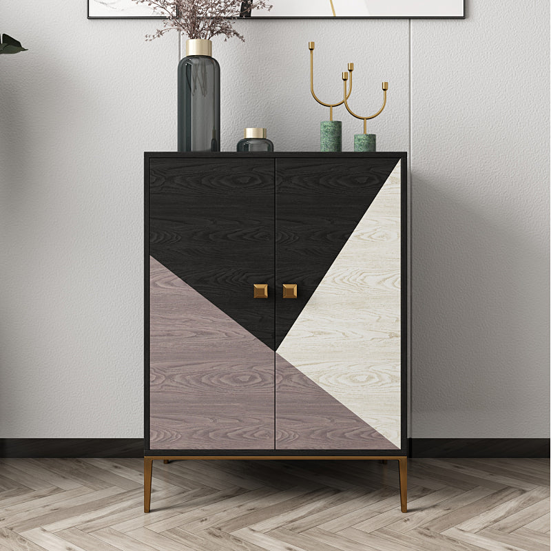 Modern Living Room Sideboard Cabinet Adjustable Shelving Solid Wood Sideboard